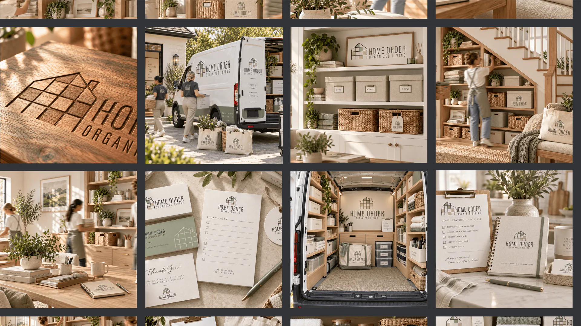 Home Order visual direction and home imagery