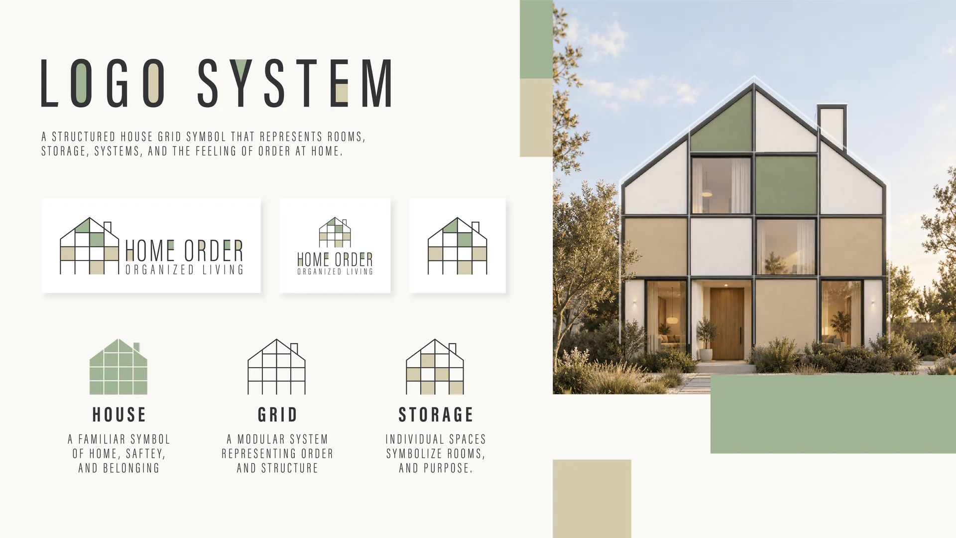 Home Order logo system