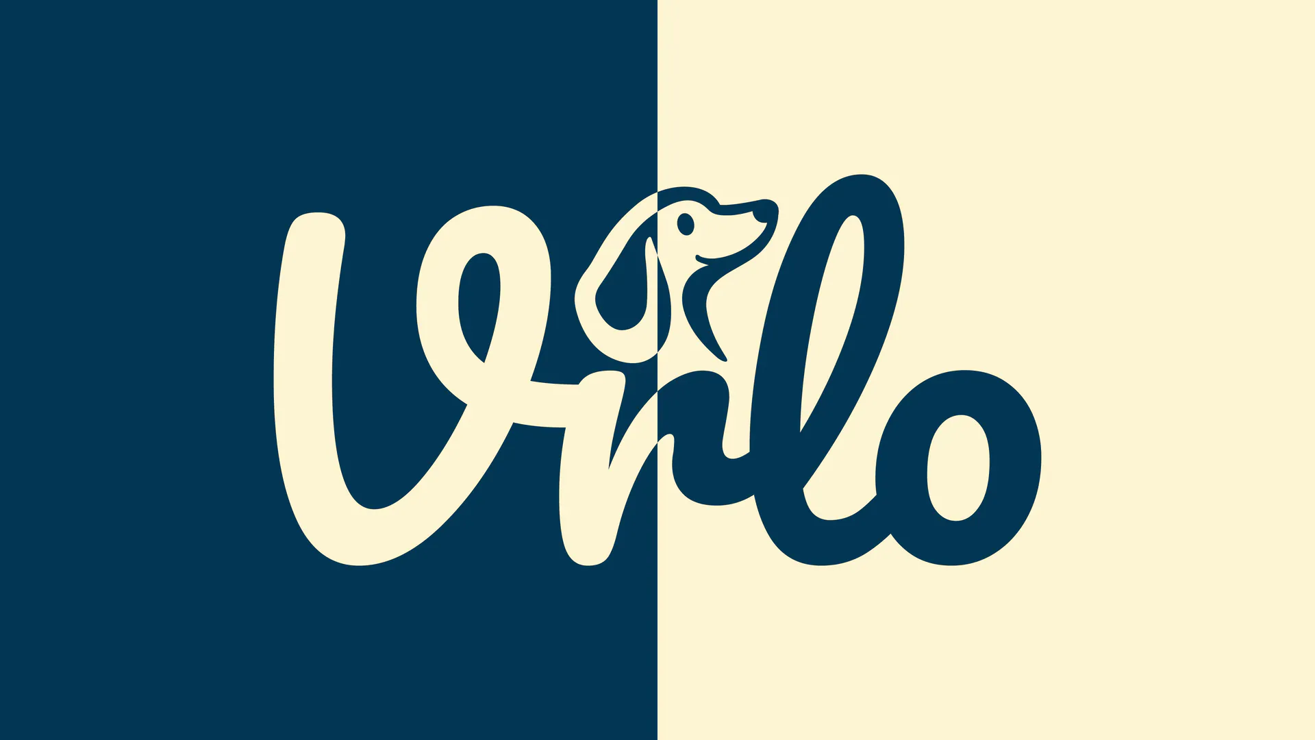 Two-color treatment of the Vrlo logo